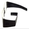 Calabria GT Spyder Folding Reading Glasses +3.25 Silver Black Men Women Foldable Readers Compact Portable Eyeglasses w/Case view 2