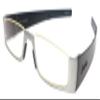 Calabria GT-Spyder Folding Reading Glasses +1.75 Silver Black Men Women Foldable Readers Compact Portable Eyeglasses w/Case view 1