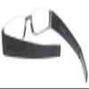 Calabria GT Spyder Folding Reading Glasses +2.00 Silver Black Men Women Foldable Readers Compact Portable Eyeglasses w/Case view 4
