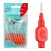 TePe Interdental Brush Extra Soft, Supersoft Dental Brush for Teeth Cleaning, Pack of 8, 0.5 mm, Extra-Small/Small Gaps, Red, Size 2 view 1
