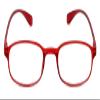 Calabria 718 Flexie Oval Reading Glasses +1.50 Red Men/Women Bendable Single Power Readers Flexible Durable TR90 Frame view 2