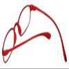Calabria 718 Flexie Oval Reading Glasses +1.50 Red Men/Women Bendable Single Power Readers Flexible Durable TR90 Frame view 4