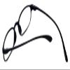 Calabria 718 Flexie Oval Reading Glasses +5.00 Ebony Men/Women Bendable Single Power Readers Flexible Durable TR90 Frame view 4