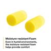 3M Ear Plugs, E-A-R Classic Plus 310-1101, 200 Pair of Disposable Earplugs, Pairs Individually Wrapped, Uncorded, 33 NRR, Foam, Slightly Longer, Roll Down, ANSI/ASA S12.71-2018, Drilling, Grinding view 3