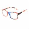 Calabria Artis Occhiali Rubens Reading Glasses +1.00 Multicolor Blue Orange Red Stripes Women Trendy Readers Designer Eyeglass w/Case view 1