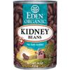 Eden Organic Kidney Beans, No Salt Added, 15 Ounce (Pack of 12) view 1