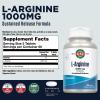 KAL 1000 Mg L-arginine Tablets, 120 Count view 2