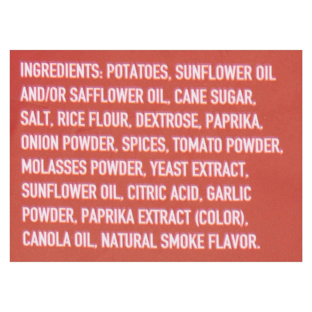 Boulder Canyon Hickory Barbeque Kettle Cooked Potato Chips 6.5-ounce Bags (Pack of 12)