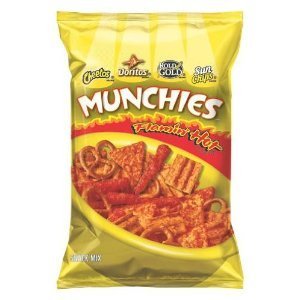Frito Lay Munchies Snack Mix 8oz Bag (Pack of 3) (Flamin Hot)