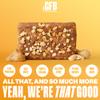 The GFB Peanut Butter Protein Bars - Gluten Free, Plant Based, Non GMO, Sustainably Made Ridiculously Tasty, Healthy, Vegan, Nutrition Snack Protein Bars, 2.05 oz (12 Count) view 2