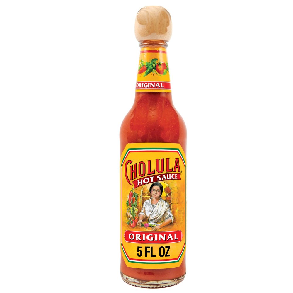 Cholula Hot Sauce, Original, Product of Mexico, Blend of Arbol & Piquin Peppers with Spices for Eggs, Rice, Tacos, Huevos Rancheros & More, 5 fl oz