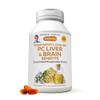 ANDREW LESSMAN PC Liver and Brain Benefits 360 Softgels - Phosphatidyl Choline, Most Important Building Block for Healthy Liver and Brain Structure, Function. No Additives. Easy to Swallow Softgels
