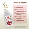 ANDREW LESSMAN Iron Plus 90 Capsules - 18mg Iron, 100% Pure Amino Acid Chelated Iron (Glycinate, Aspartate), Plus Vitamin C for Increased Absorption, Small, Easy to Swallow Capsules, No Additives view 4