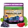 Acli-Mate Mountain Sport Drink Mix - High Altitude Acclimatization Electrolyte Powder - Energy Powder Mix - Recovery Hydration Drink for Running, Hiking, Cycling, Hunting, Skiing & More (1 Tub, Grape) view 1