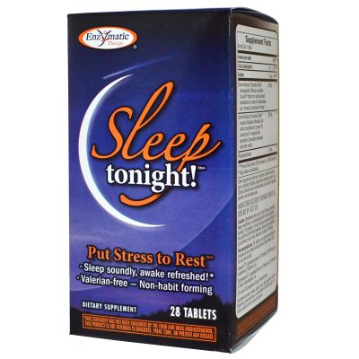 Enzymatic Therapy Sleep Tonight! 28 tabs ( Multi-Pack)