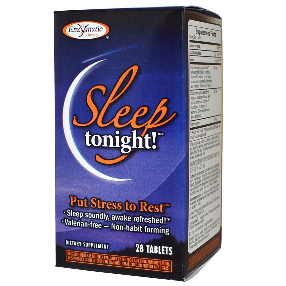 Enzymatic Therapy Sleep Tonight! 28 tabs ( Multi-Pack)