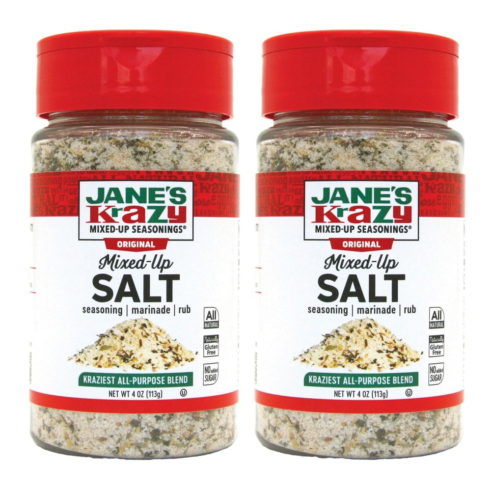 Jane's Krazy Mixed Up Salt 4 oz (Pack of 2)