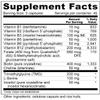 Wellness Resources Super Coenzyme B Complex - 90 Capsules - Vitamin B12, Vitamin B Complex for Hair Growth, Adrenal Support & Stress Relief - Methylated B12, Folate, Biotin, Riboflavin, Thiamine view 2