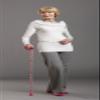 Switch Sticks Walking Cane for Men or Women, Foldable and Adjustable from 32-37 Inches, FSA and HSA Eligible, Hot Pink view 4