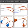 HealthAndYoga Enema Rubber Colon Tube - Closed End (20 x 32 FR) - Long Red Latex Hose for Higher Deeper Gut Cleanse  Compatible Replaceable Supplies - Coffee Enema & Gersons Therapy (Pack of 1) view 3