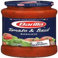 Barilla Tomato and Basil Basilico Sauce, 16 oz