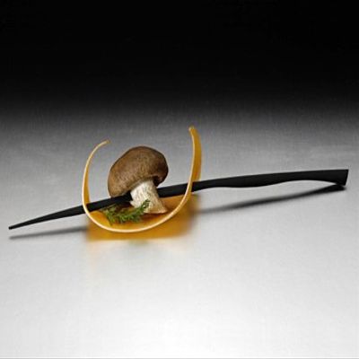 Pinchos Short Black 3.5 inches (9 cm) (425 Pieces) PSB09