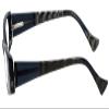 Calabria 851 Designer Reading Glasses +1.00 Black Olive Green Women's Trendy Fashion Readers Stylish Eyeglasses w/Hard Case view 3