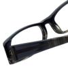 Calabria 851 Designer Reading Glasses +1.00 Black Olive Green Women's Trendy Fashion Readers Stylish Eyeglasses w/Hard Case view 4