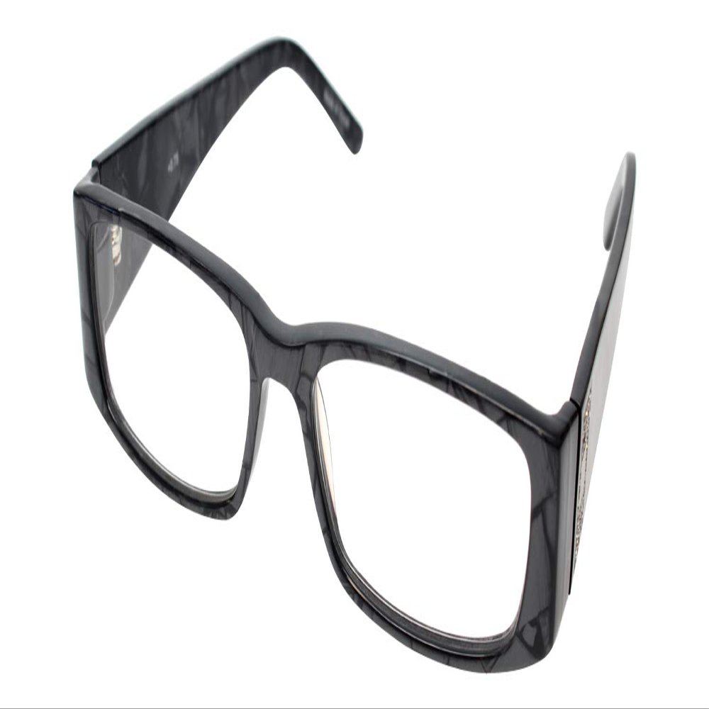Calabria 852 Designer Reading Glasses w/Hard Case in Granite Grey +1.25