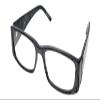Calabria 852 Designer Reading Glasses w/Hard Case in Granite Grey +1.25 view 1