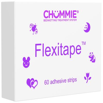 Chummie Flexitape Quick Peel Easy Stick, 60 Count (Pack of 1) - Pink