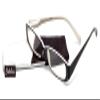 Calabria 727S Dazzles Designer Reading Glasses w/Matching Case in Black +1.75 view 1