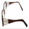 Calabria 825 Dazzles Crystals Reading Glasses with Hard Case in Black +2.00 view 2