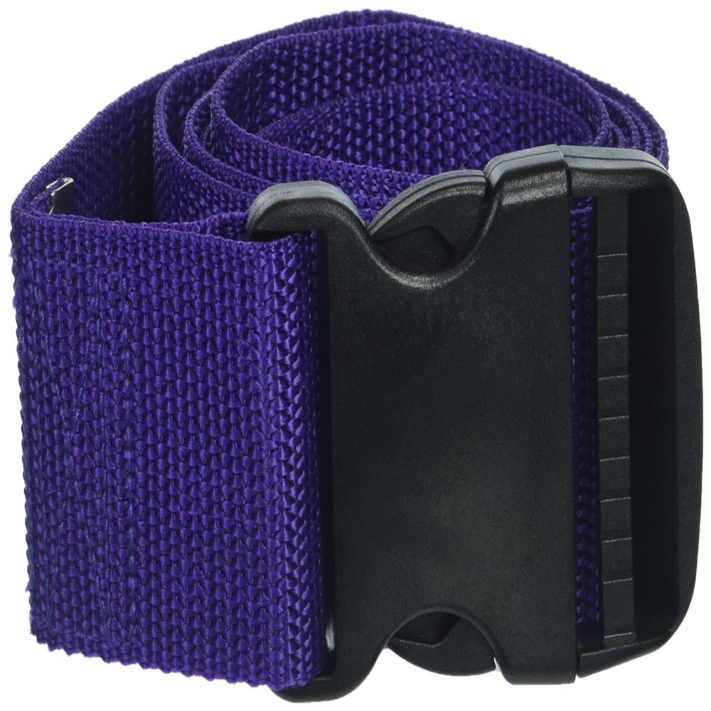 Prestige Medical Nylon Gait Transfer Belt with Plastic Buckle, Purple, 3.75 Ounce