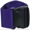 Prestige Medical Nylon Gait Transfer Belt with Plastic Buckle, Purple, 3.75 Ounce view 1