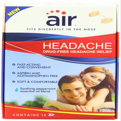 Air Headache Advanced Nasal Breathing Aid, 12 Count