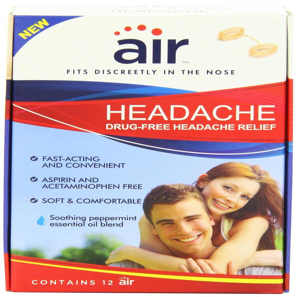 Air Headache Advanced Nasal Breathing Aid, 12 Count