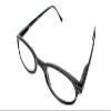 Calabria 833 Dazzles Crystal Bling Reading Glasses +1.75 Black Ebony Women Single Power Readers Stylish Eyeglass Hard Case view 1