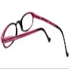 Calabria 833 Dazzles Crystal Bling Reading Glasses +0.75 Violet Purple Black Women Readers Eyeglasses w/Hard Case view 4