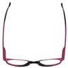 Calabria 833 Dazzles Crystal Bling Reading Glasses +2.00 Violet Purple Black Women Readers Eyeglasses w/Hard Case view 4