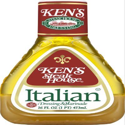 Ken's Steak House Italian Dressing & Marinade, Gluten Free, 16 oz.