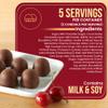 Queen Anne Milk Chocolate Covered Cordial Cherries | 6.6 oz | 10 Piece Gift Box | Whole Maraschino Cherry Creamy Filled Liquid Center |Holiday Party Chocolate Candy view 3