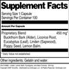 Expectorant Formula - Linden, Eucalyptus, Lemon Balm and More - 450 mg (100 Capsules, ZIN: 516888) view 4