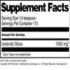 Icelandic Moss Powder (4 oz, ZIN: 513839) view 4