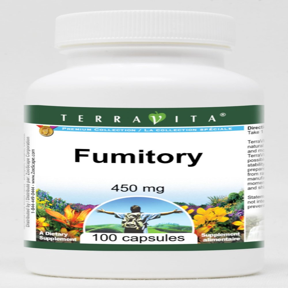 Fumitory - 450 mg (100 Capsules, ZIN: 516985)