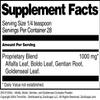 Alfalfa, Boldo, Gentian, and Goldenseal Complex Powder (1 oz, ZIN: 512004) view 4