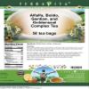 Alfalfa, Boldo, Gentian, and Goldenseal Complex Tea (50 tea bags, ZIN: 512008) view 2