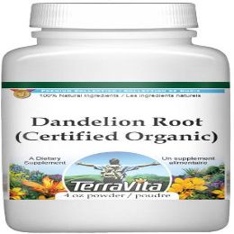 Dandelion Root (Certified Organic) Powder (4 oz, ZIN: 517641)