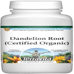 Dandelion Root (Certified Organic) Powder (4 oz, ZIN: 517641)