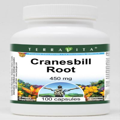 Cranesbill Root - 450 mg (100 Capsules, ZIN: 514751)
